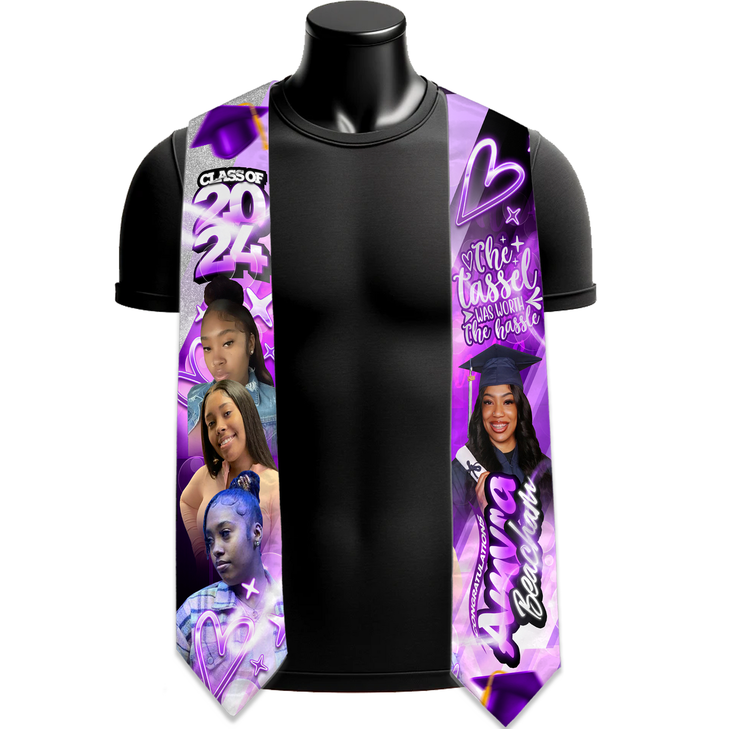 Custom Grad Stole