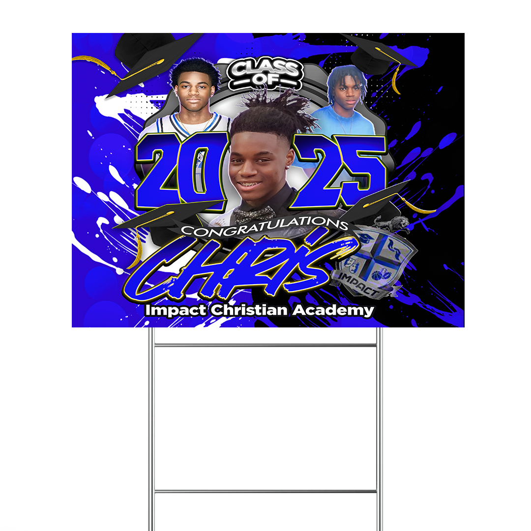 Chris - Grad Yard Sign