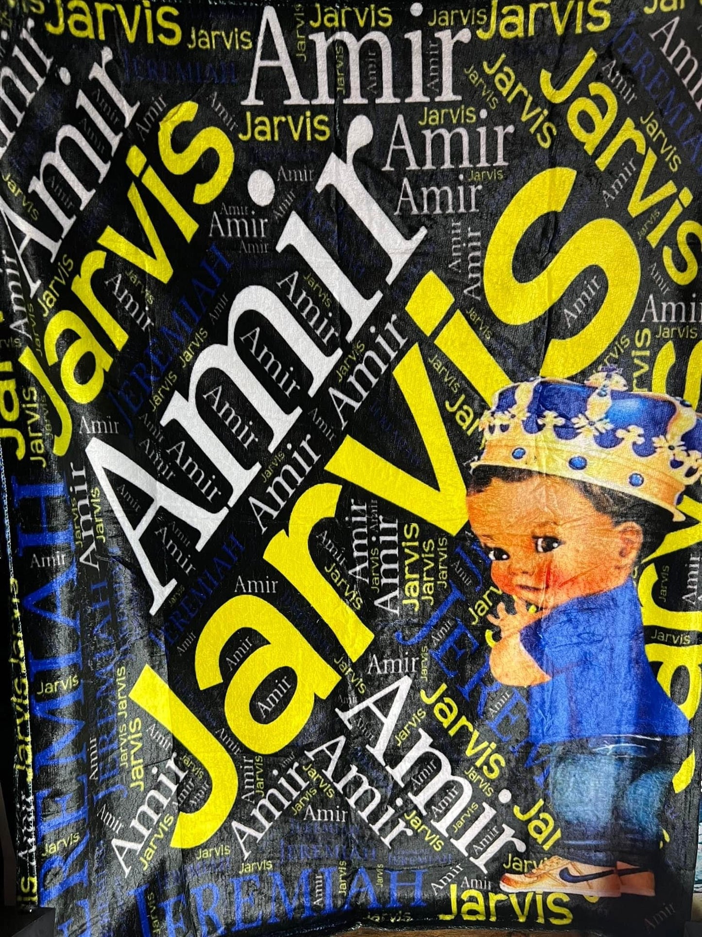Custom Baby Blanket 30x40