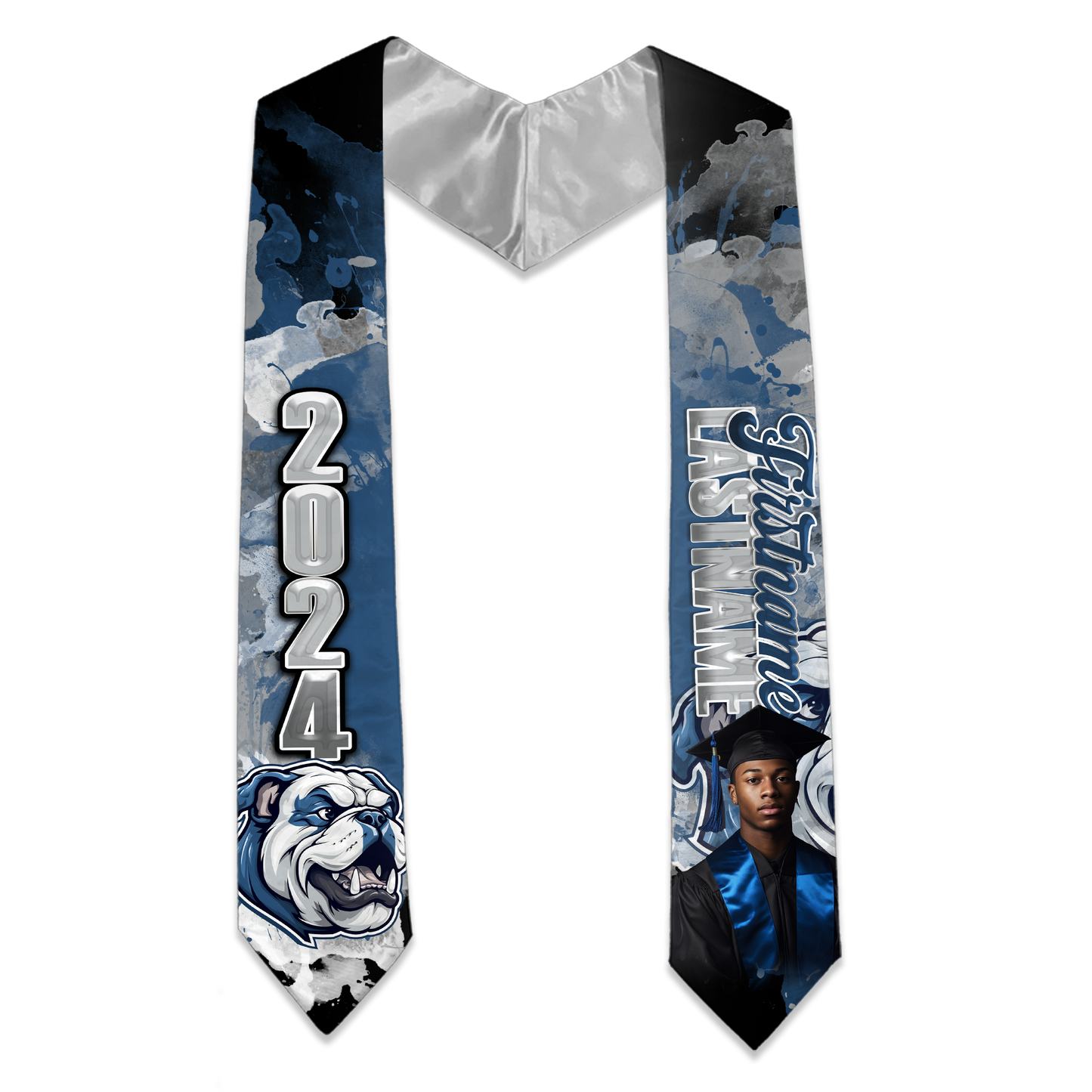 Camo Style Graduation Stole -Customize as your own