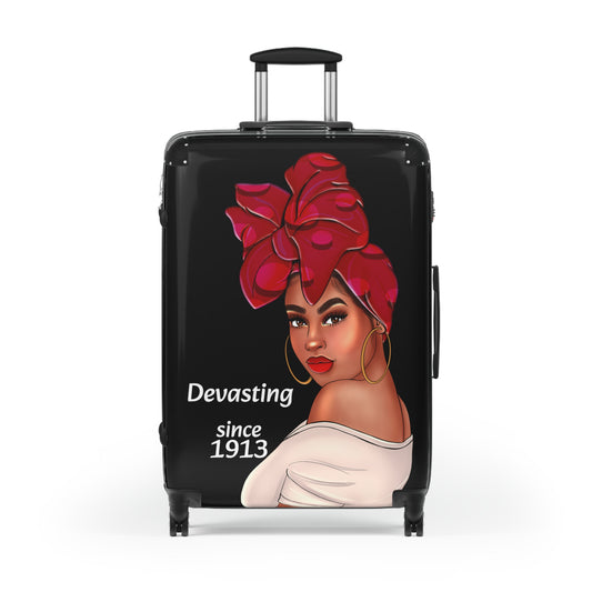 Custom Rolling Travel Luggage