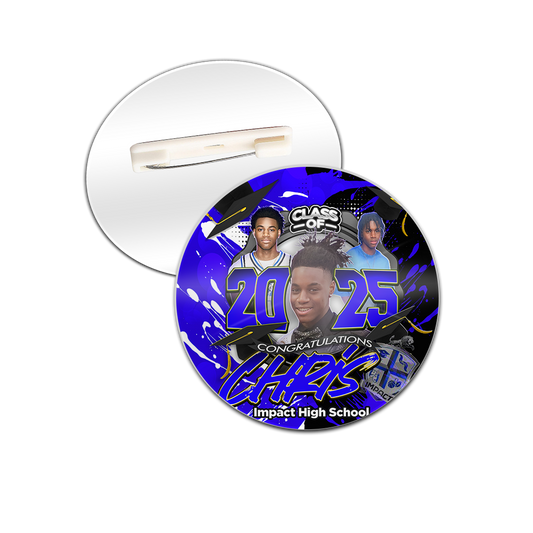 Chris - Grad Button