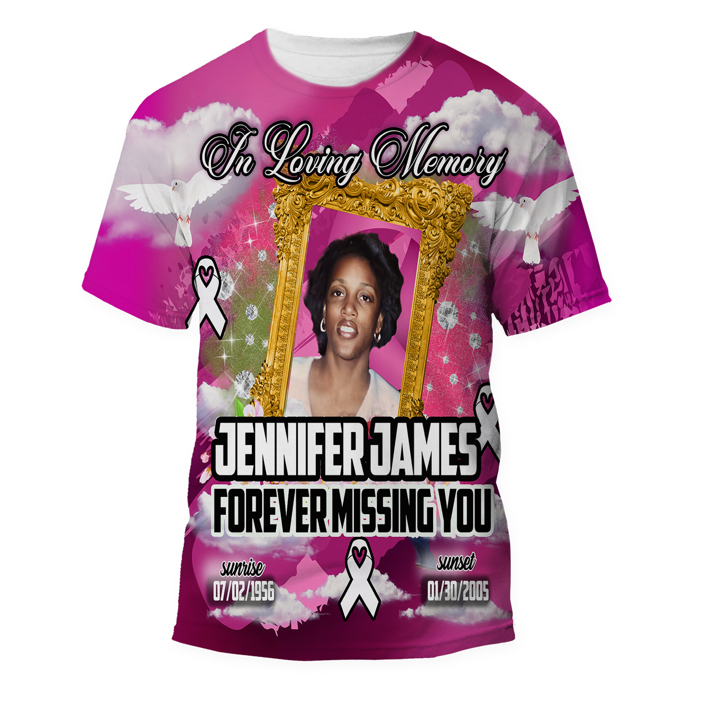 Memorial Shirt - Breast Cancer Edition
