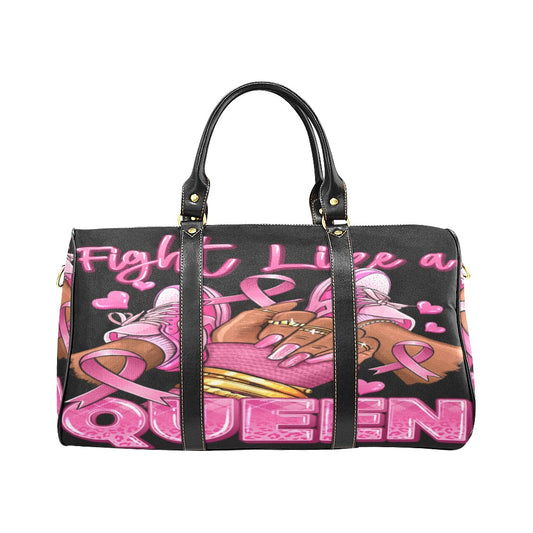 Fight Like A Queen - Sneaker Edition New Waterproof Travel Bag/Large