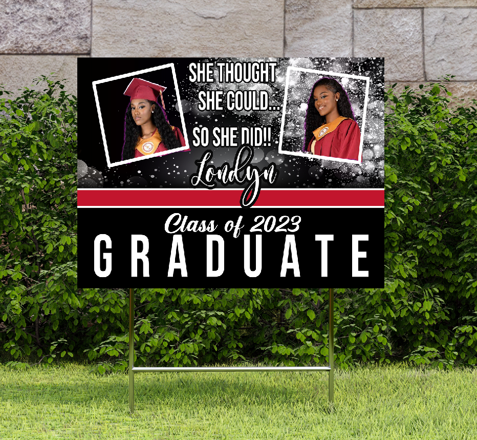 Graduation 2024 Custom Yard Sign