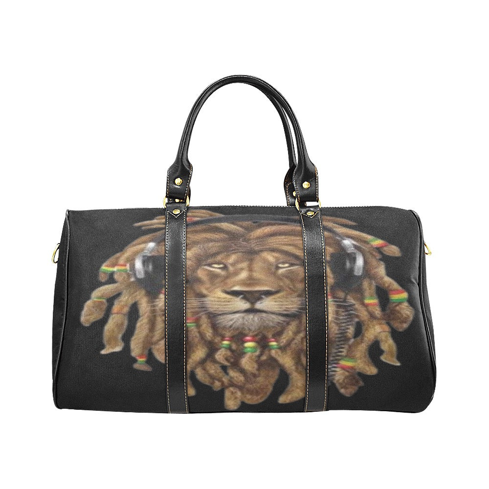 Rasta Lion Travel Bag/Large (Model 1639)